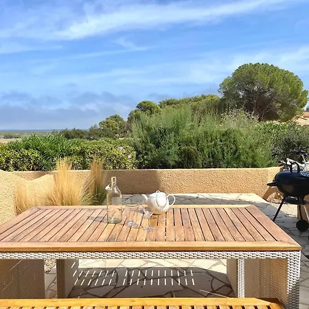 Maison 5 Pers - Vue Etang - Nature - Piscine * Fitou
