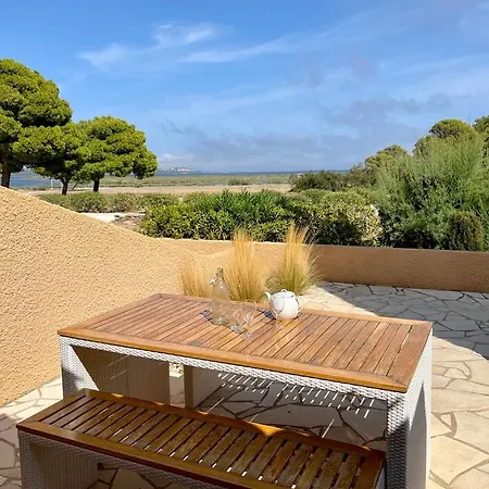 Maison 5 Pers - Vue Etang - Nature - Piscine Apartment Fitou